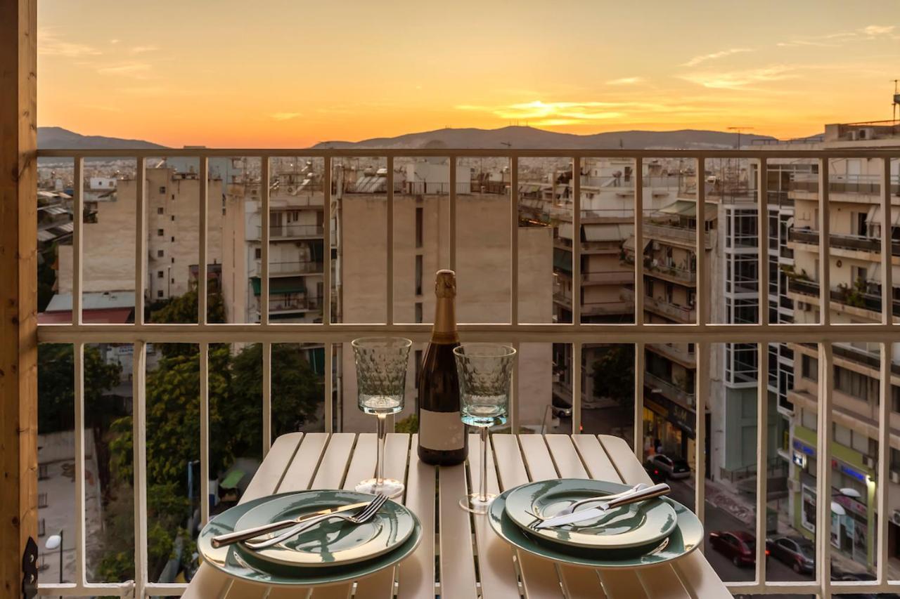 אתונה Blue And White Apartment Vipgreece מראה חיצוני תמונה