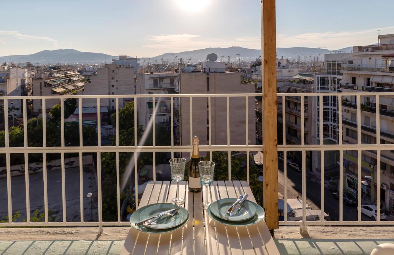 אתונה Blue And White Apartment Vipgreece מראה חיצוני תמונה